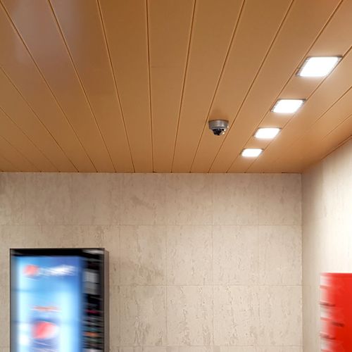 Aluminium-Zwischendecke - NR | NR SPORT - Atena spa - Stahl / Lamellen / für den Innenraum