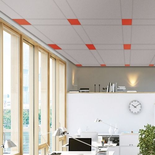 Aluminium-Zwischendecke - ECLECTIC EASY - Atena spa - aus lackiertem Stahl / Platten / für Büro