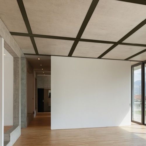 Stahl-Zwischendecke - BANDRASTER | CROSSING - Atena spa - Maschen / aus Fliesen / für Büro