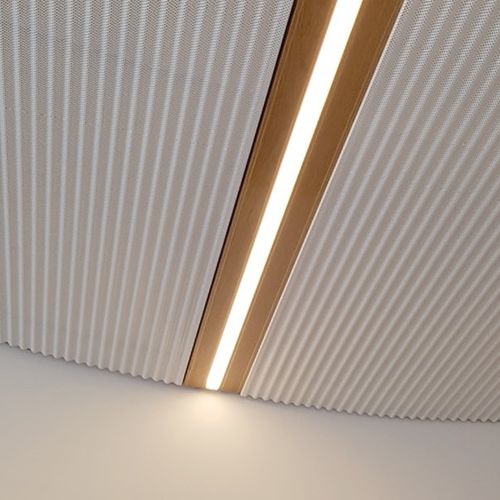 Abgehängte Decke / Metall - WM | SILK DRAPE - Atena spa - Fliesen