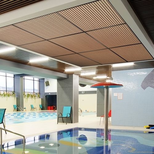 Aluminium-Zwischendecke - WM | T24 - Atena spa - Stahl / aus Fliesen / Platten