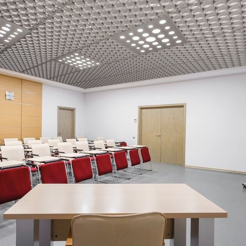 Aluminium-Zwischendecke - TRIGON T24 - Atena spa - Stahl / Platten / für den Innenraum