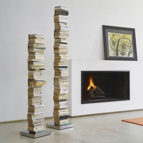 Wandmontiertes Bücherregal - ORIGINAL PTOLOMEO - OPINION CIATTI - Modul / modern / Stahl