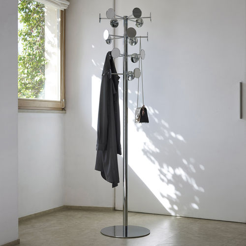 Bodenstehender Garderobenständer - CHAPERON - OPINION CIATTI - modern / Stahl / silberfarben