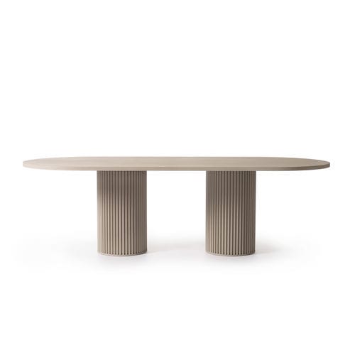 Moderner Tisch - HERCLE - OPINION CIATTI - Aluminium / Gestell aus Metall / rechteckig