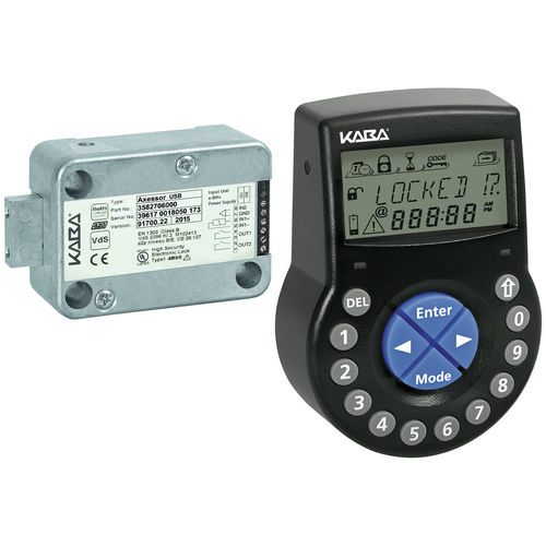 Elektronisches Schloss - AXESSOR USB - dormakaba - Zahlen / für Möbel / mit 1 Schließpunkt