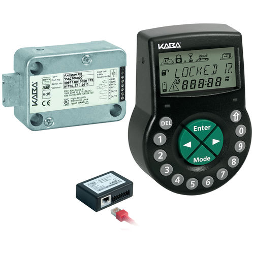 Elektronisches Schloss - AXESSOR CIT - dormakaba - Zahlen / für Möbel / mit 1 Schließpunkt