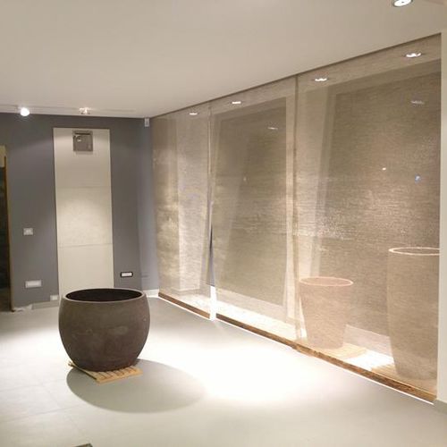 Metalldraht-Textilmembran - JUTA - TTM ROSSI SRL - aus Jute / für abgehängte Decken / für Innenausbau