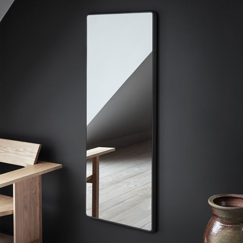 Wandmontierter Spiegel für Badezimmer - VIPP912  - VIPP - modern / rechteckig / Aluminium