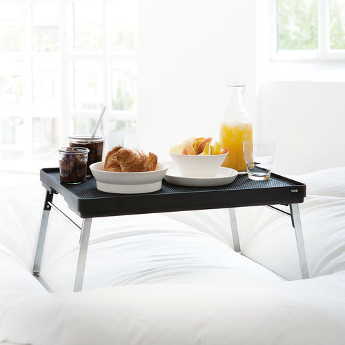 Edelstahl-Serviertablett - VIPP401  - VIPP - Aluminium / Kunststoff / für Hotelzimmer
