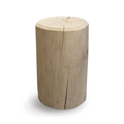 Moderner Hocker - SEATING - Fantoni - Holz / rund / für Gewerbegebrauch