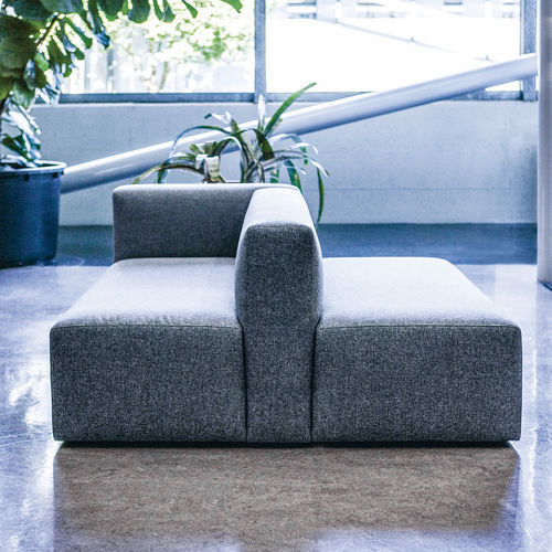 Modulsofa - LINK - Fantoni - modern / Stoff / Kunstleder