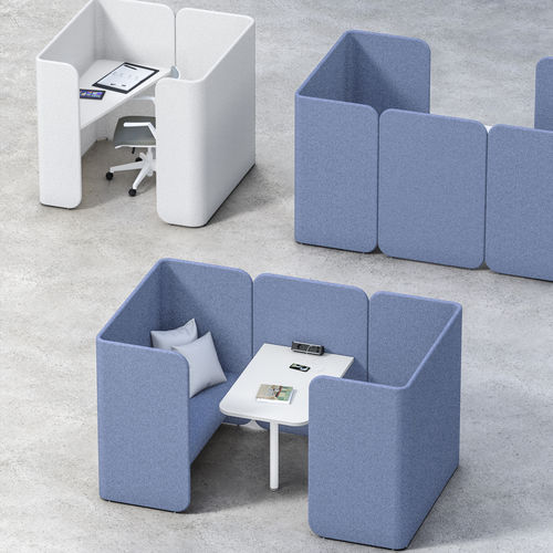 Einzelarbeitsplatz - HUG MODULAR PODS - Fantoni