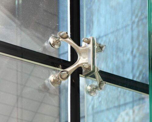 Glaspunkthalter-Spinnen-Befestigungssystem - Colcom - Metall / für Fassaden / für Vorhangfassade