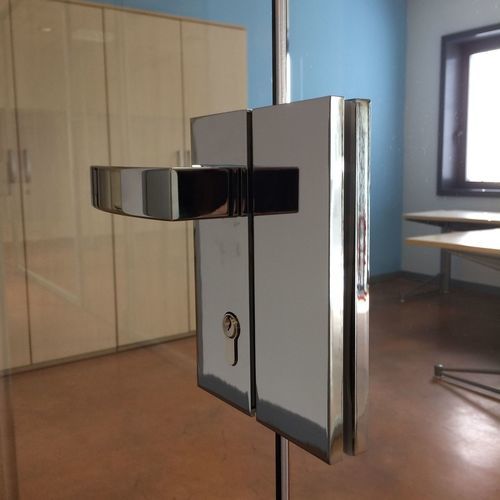 Mechanisches Schloss - Vertical  - Colcom - mit Griff / für Glastür / mit 1 Schließpunkt
