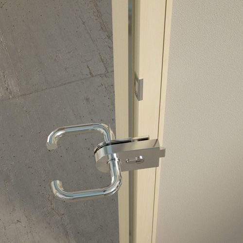 Mechanisches Schloss - LOQ  - Colcom - mit Griff / für Glastür / mit 1 Schließpunkt