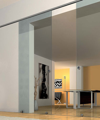 Schiebetürsystem - ROLLING CENTER R-1000 - METALGLAS - Glastüren