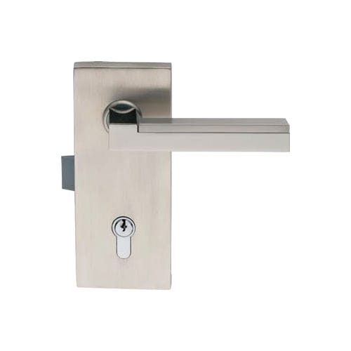 Griff für Glastür - VERTICALE : V-750 - METALGLAS - Metall / modern / mit integriertem Schloss