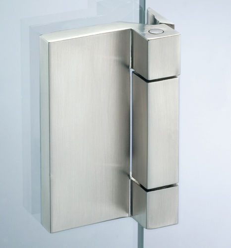Scharnier für Glastür - V-709 - METALGLAS - Metall / modern