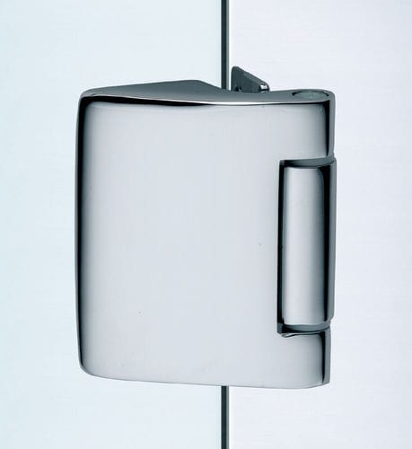 Scharnier für Glastür - V-501 - METALGLAS - Metall / modern