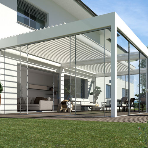 Sonnenschutzlamelle / extrudiertes Aluminium - OSKURA WATERPROOF  - Sunroom S.p.A. - für Dach / für Unterstand / für Verandas
