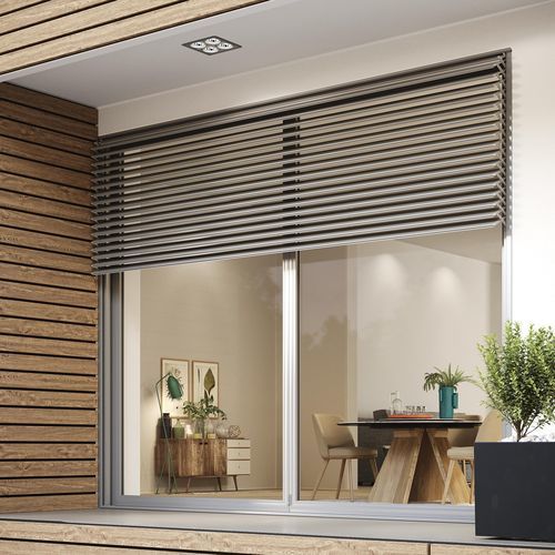 Rollladen - OSKURA VERTICALE - Sunroom S.p.A. - Lamellen / Aluminium / matt