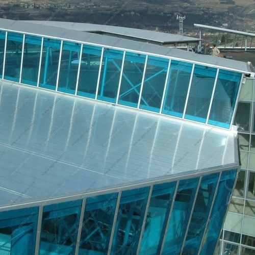 Flachdachplatte - SEP - Polycarbonat / dämmend / Thermo