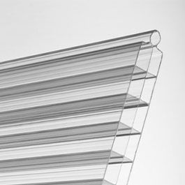 Stegplatten-Polycarbonatplatte - SEPLUX 16 - SEP - plan / Dach / mit UV-Schutz