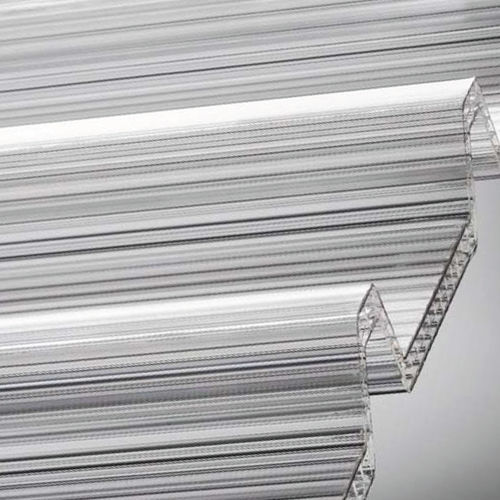 Well-Polycarbonatplatte - SEPLUX GRECA 7G - SEP - Stegplatten / für Gebäude / transparent