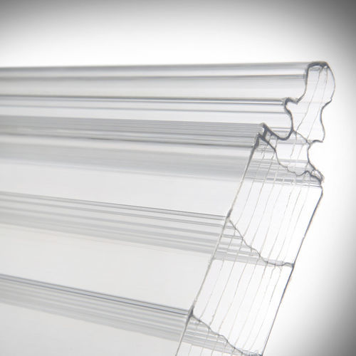 Polycarbonat-Platte / Stegplatten - SEPLUX 40 9P - SEP - plan / für Vorhangfassade / farbig