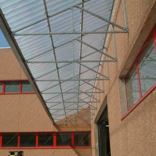 Vordach für Fenster - SEP - für Tür / Aluminium / Polycarbonat