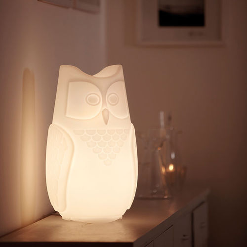 Tischlampe - BUBO - SLIDE - Polyethylen / originelles Design / mit Kabel