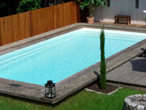 Einteiliges Schwimmbecken - MDP DEEP - Mon de Pra - für Außenbereich / erdverlegt / Polyester