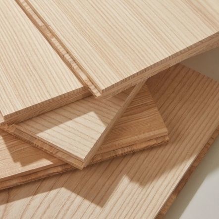 Mehrschichtparkett - LAYERS - Dinesen - massiv / Eiche / Esche