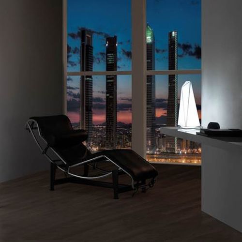 Tischlampe - POLARIS - Ole! Lighting - Metall / Segeltuch / modern