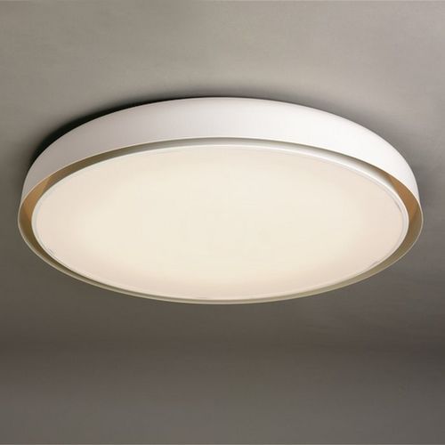 Moderne Deckenleuchte - EVAN - Ole! Lighting - rund / Metall / PMMA
