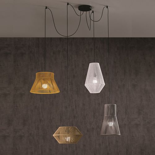 Hängelampe - KIT POP-UP - Ole! Lighting - Kordel / originelles Design / mit Kabel