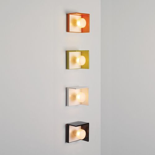 Moderne Wandleuchte - BIS - Ole! Lighting - für Außenbereich / Borosilikatglas / Keramik