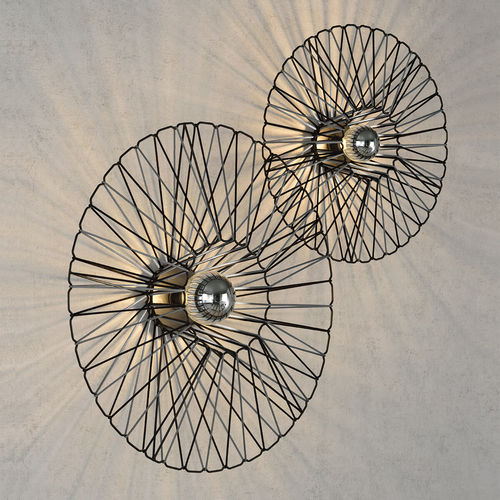 Wandleuchte / originelles Design - BIMBA  - Ole! Lighting - für den Innenraum / Metall / Kordel