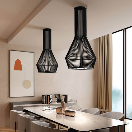 Hängelampe - MORGANA - Ole! Lighting - Metall / Kordel / originelles Design