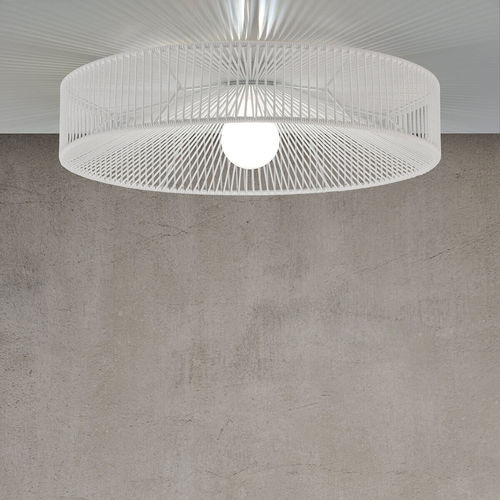 Moderne Deckenleuchte - MARIOLA - Ole! Lighting - konisch / Metall / Kordel