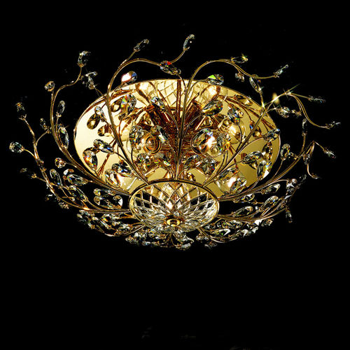 Klassischer Kronleuchter - CENTER - Prearo Collezioni Luce - Glas / Metall