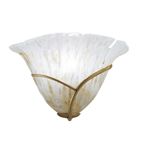 Klassische Wandleuchte - NOVO VITRUM 01 - Prearo Collezioni Luce - für den Innenraum / Messing / Glas