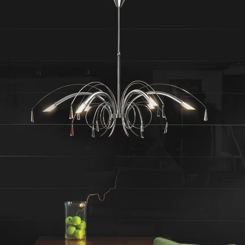 Hängelampe - SWAN - Prearo Collezioni Luce - Metall / originelles Design / mit Kabel