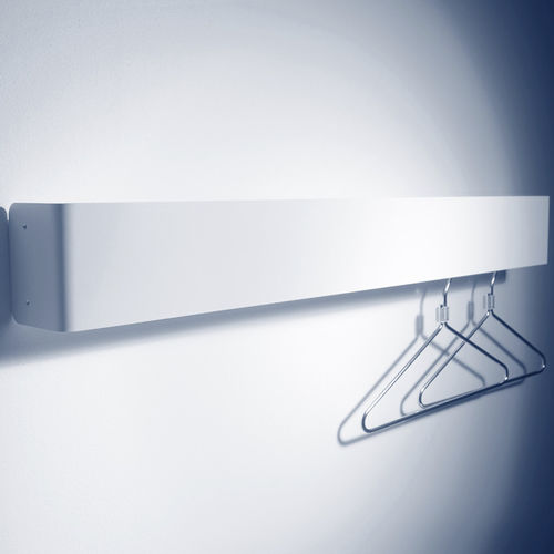 Wandmontierter Garderobenständer - 2 - RADIUS DESIGN - modern / pulverbeschichteter Stahl