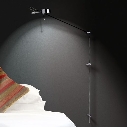 Wandleuchte / minimalistisches Design - ABSOLUT - RADIUS DESIGN - für den Innenraum / Aluminium / Kohlefaser