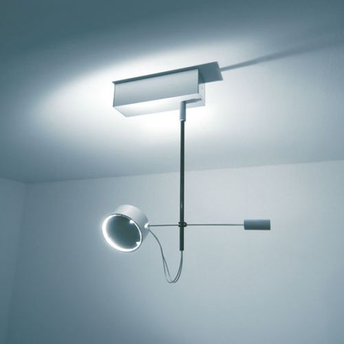 Hängeleuchte - ABSOLUT WD - RADIUS DESIGN - Halogen / rund / Aluminium