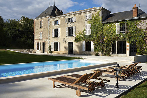 Schwimmbecken für Außenbereich - POITIERS 86 - PISCINES CARRE BLEU - für Hotels / erdverlegt / Beton