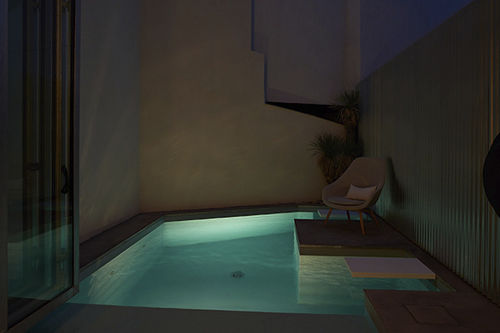 Schwimmbecken für Außenbereich - LA ROCHE SUR YON - PISCINES CARRE BLEU - für den Innenraum / für Hotels / erdverlegt