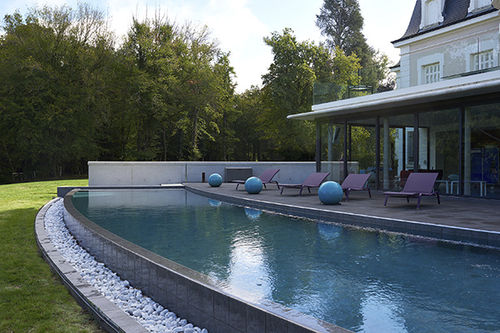 Schwimmbecken für Außenbereich - CB ST ETIENNE - PISCINES CARRE BLEU - erdverlegt / Beton